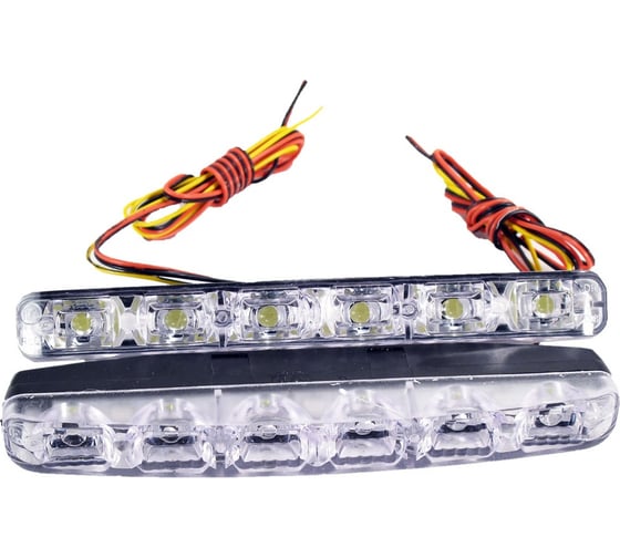 Ходовые огни Вымпел DRL-HP-6 пласт.корп, 6 диод с пов. 5045