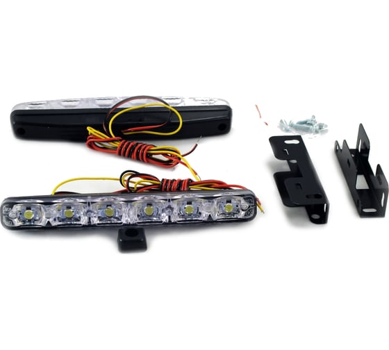 Ходовые огни Вымпел DRL-HP-6 пласт.корп, 6 диод с пов. 5045