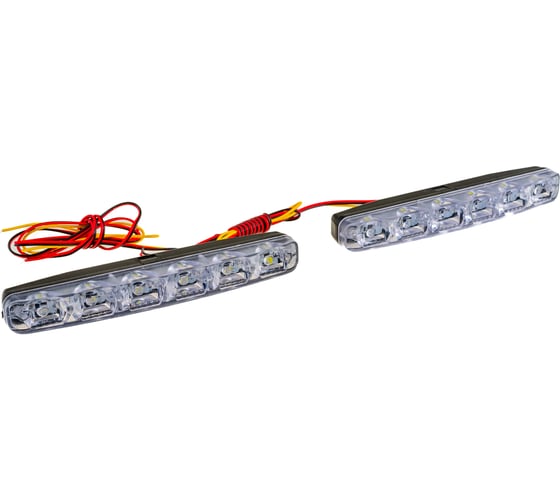 Ходовые огни Вымпел DRL-HP-6 пласт.корп, 6 диод с пов. 5045