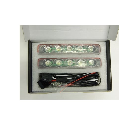 Ходовые огни Вымпел DRL-HP-L5 мет.корп, 5 диод 5046