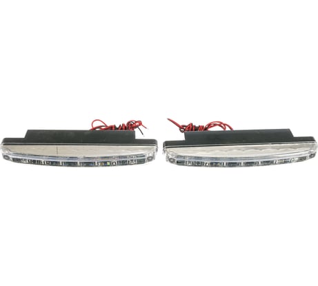Ходовые огни Вымпел DRL-L8 3528 SMD пласт.корп, 8 диод 5051