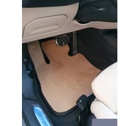 Комплект ковриков DuffCar в салон bmw 2 (f44) 2019 -, черный ромб с черным кантом 4318-1-9-14