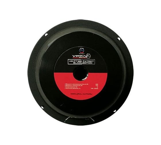 Акустическая система Ural sound URAL AS-PT165 PATRIOT BLACK EDITION URAL AS-PT165 PATRIOT B E