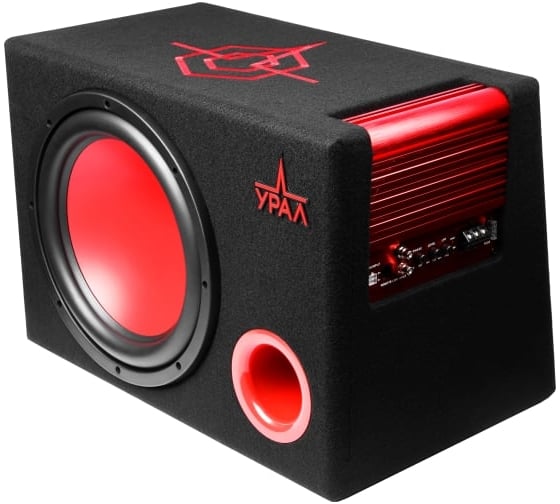 Активный сабвуфер Ural sound УРАЛ АС-У12А ЧЕРНЫЙ