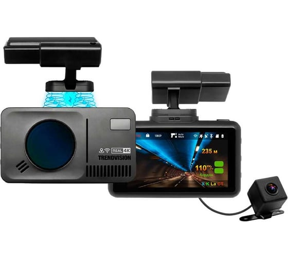 Сигнатурное комбо-устройство TrendVision DriveCam Real 4K 2CH Signature TVDCR4K2C