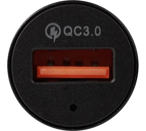 Зарядное устройство в прикуриватель REXANT usb, 5 В, 2.4 А, черное 16-0282