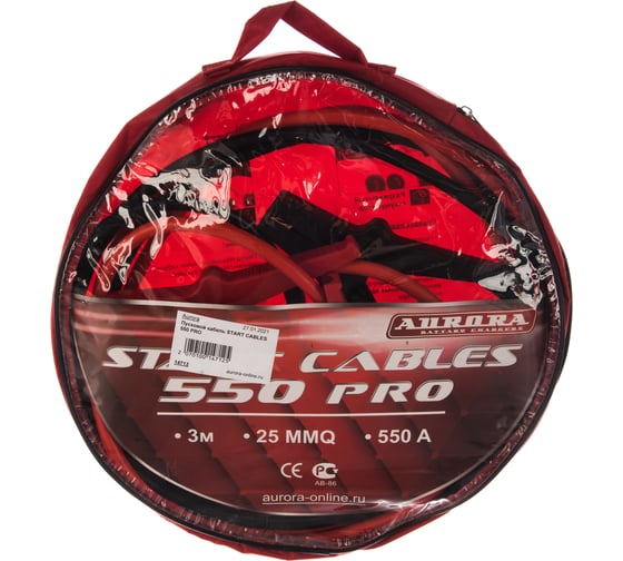 Пусковой кабель AURORA START CABLES 550 PRO 14712