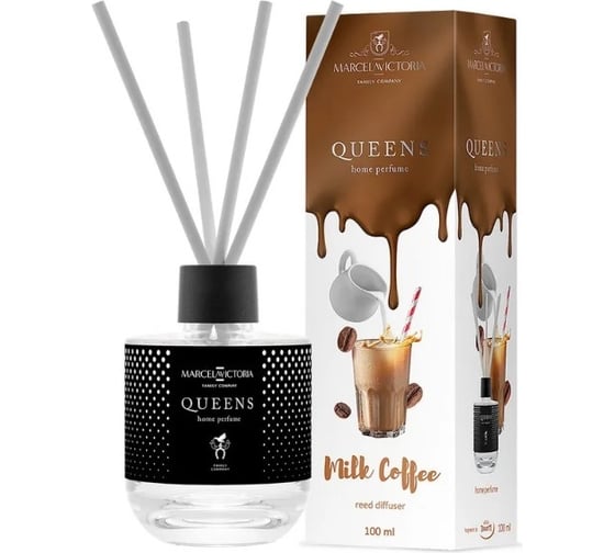 Ароматизатор Tasotti REED DIFFUSER QUEENS Milk Coffee TDQ05