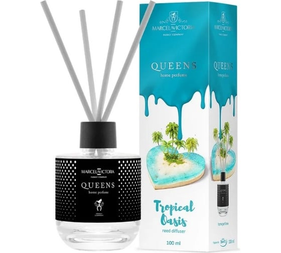 Ароматизатор Tasotti Тазотти REED DIFFUSER QUEENS Tropical Oasis TDQ08