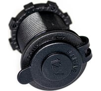 Разъем прикуривателя в авто Pro Legend врезной, 12-24 В, LED, красная подсветка PL9378