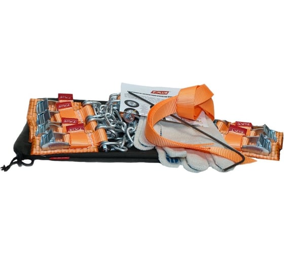 Комплект браслетов противоскольжения 4WD R12-R15 Tplus T004033 1