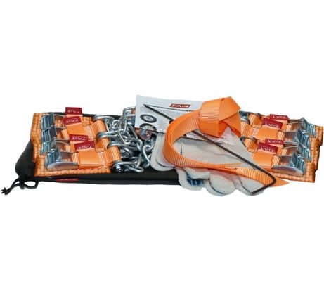 Комплект браслетов противоскольжения 4WD R12-R15 Tplus T004034