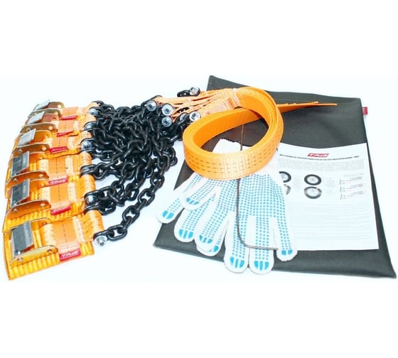 Комплект браслетов противоскольжения 4WD Т8 R15-R16 Tplus T000477 1