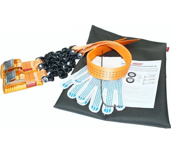 Комплект браслетов противоскольжения 4WD Т8 R15-R16 Tplus T004060 1