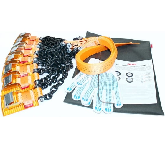 Комплект браслетов противоскольжения 4WD Т8 R15-R16 Tplus T004064 1