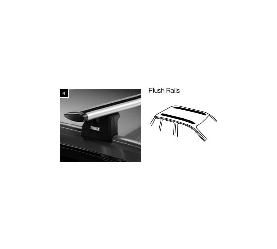 Установочный комплект Thule Kit FIAT Panda, 5-dr Hatchback, 12- ; FIAT Panda 4x4, 5-dr Hatchback, 12-17 г.в. 4026
