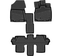 Коврики в салон Element 3D подходят для HONDA Freed (I) 2008-2016 П.Р. 3 шт., полиуретан ELEMENT3DA12960210