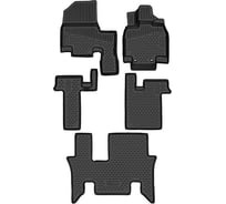 Коврики в салон Element 3D подходят для HONDA Stepwgn 2017-, минивэн, кузов RP1 - RP6, гибрид 5-6 поколение, правый руль, 5 шт., полиуретан ELEMENT3DAN0436210k