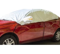 Всесезонный защитный чехол AUTOPROFI на лобовое, заднее и боковые стекла автомобиля, размер L, 292x249 см, прочный двухслойный материал: фольгированный полиэтилен (PE) CAP200