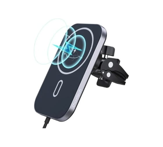 Автомобильное беспроводное зарядное устройство Choetech Magsafe 15 Вт T200-F-201BK