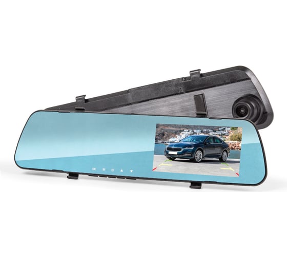 Видеорегистратор AUTOPROFI 1080Р, угол обзора 120, дисплей 4,19", камера заднего вида, память до 128 Гб MIR-42RC