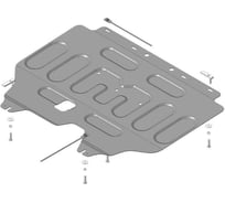 Cтальная защита для КПП MOTODOR 2 мм, для Mitsubishi Xpander с 2017 г.в. 71301