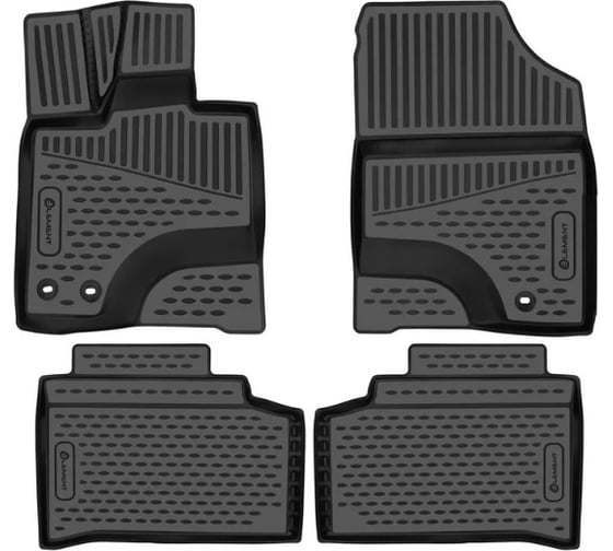 Ковер в салон Element формованный TPE Standard CHANGAN UNI-K (I) 2020-, 4 шт., / Чанган ELEMENT3DA67032210k 1