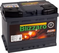Аккумулятор BLIZZARO AGM 60R 680 A, 242x175x190 мм 462590