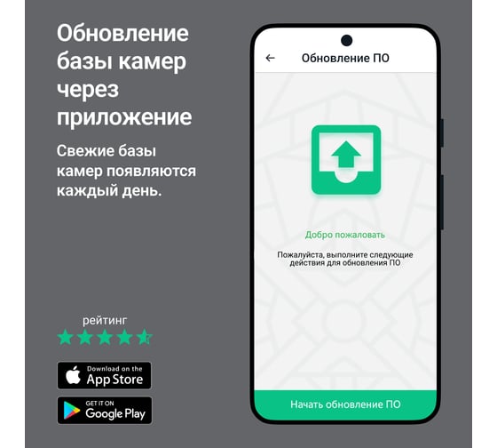 Сигнатурный радар-детектор ROADGID detect pro wi-fi 1048000
