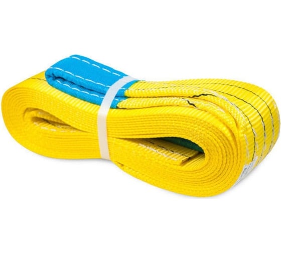 Текстильный ленточный буксир TOR БТЛ 13.5 т, 4 м, петля-петля 1009822 1