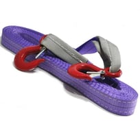 Текстильный ленточный буксир TOR БТЛ 9 т, 4 м, крюк-крюк 1011037