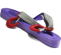 Текстильный ленточный буксир TOR БТЛ 9 т, 6 м, крюк-крюк 1011042