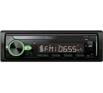 Автомагнитола FIVE 1 din, зеленая, Bluetooth, USB, AUX, SD, FM, 4х50 F24G