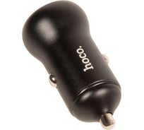Автомобильная зарядка от прикуривателя Hoco nz5, 1xusb-a, 1xtype-c, pd30w, черный 900460