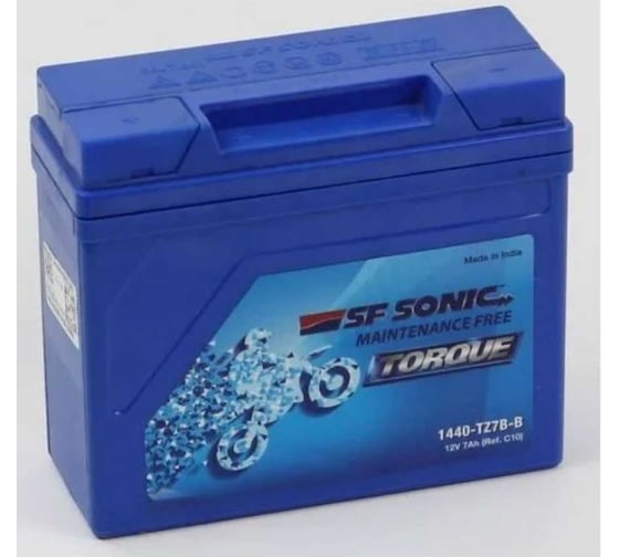 Аккумуляторная батарея SF Sonic Torque 12 В/7 Ач (tz7b-b) 1440-TZ7B-B