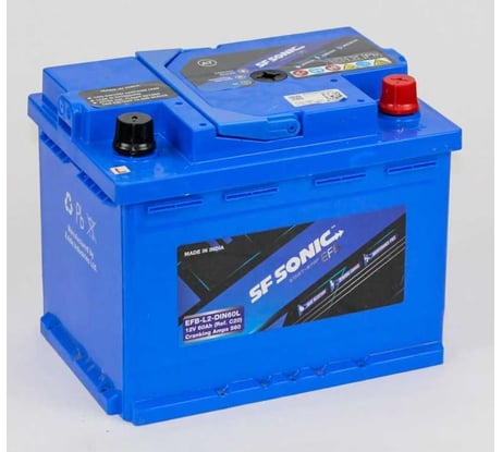 Аккумуляторная батарея SF Sonic Efb 6ст-60.0 EFB-L2-DIN60L