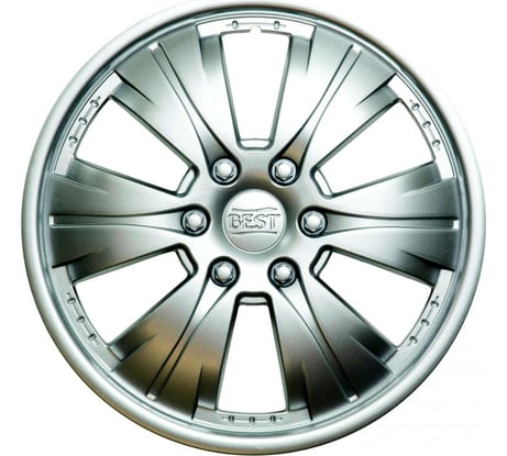 Колпаки LION Бест 16, пруж., серебристые, 2 шт. AK1601