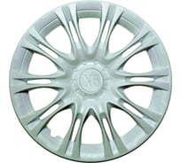 Колпаки LION 16x5 белый глянец, пруж., 2 шт. AK1621