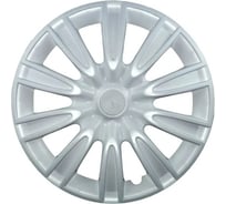Колпаки LION Торнадо 13, белый глянец карбон, комплект 2 шт. LW1335