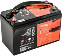 Универсальный литий-ионный аккумулятор DELTA LFP Plastic 24V, 54Ah, LFP PLASTIC 24V, 54Ah w/terminal M8