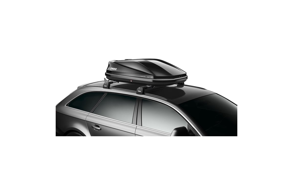 Бокс Thule Touring S 100 634101, 139x90x40 см, черный, глянцевый, dual  side, 330 л - выгодная цена, отзывы, характеристики, фото - купить в Москве  и РФ