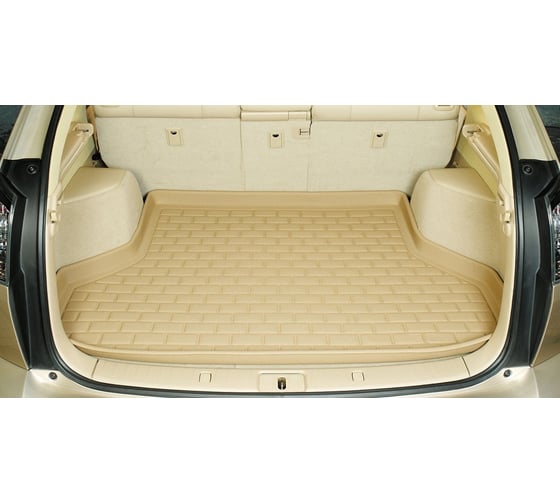 Коврик багажника PSV Volvo S80 II 2006 2016 г 3D серый Kagu 111325 1