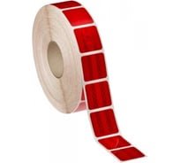 Световозвращающая пленка для маркировки ТС 3M Diamond Grade микропризматическая, сегментированная красная 51мм x 50м 3М 997-72S