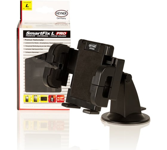 Держатель для смартфона на присоске Heyner 511 800 (35-115 мм)