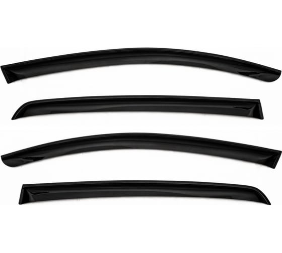 Накладной дефлектор для окон Депавто VW Touareg I 2003-2007 2007 V21903DP 1