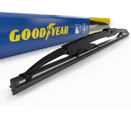 Всесезонная каркасная щетка стеклоочистителя 14"/36 см (3 переходника) Goodyear FRAME GY000314
