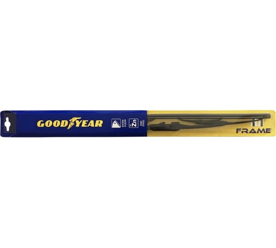 Всесезонная каркасная щетка стеклоочистителя 22"/55 см (3 переходника) Goodyear FRAME GY000322