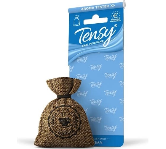 Ароматизатор Tensy холщовый мешочек, с пробником, океан Tme-08