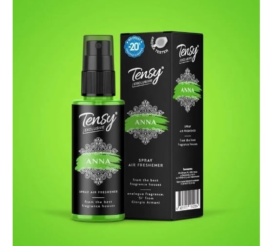 Ароматизатор Tensy спрей, эксклюзив anna (si, armani), с пробником TSS-38 1