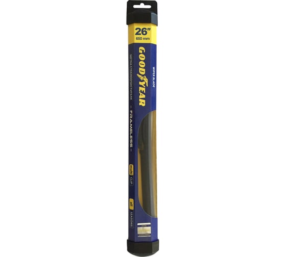 Бескаркасная щетка стеклоочистителя 26"/65 см Goodyear FRAMELESS GY000426 1